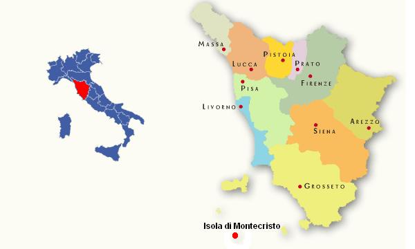 Isola de Montecristo - Toscana